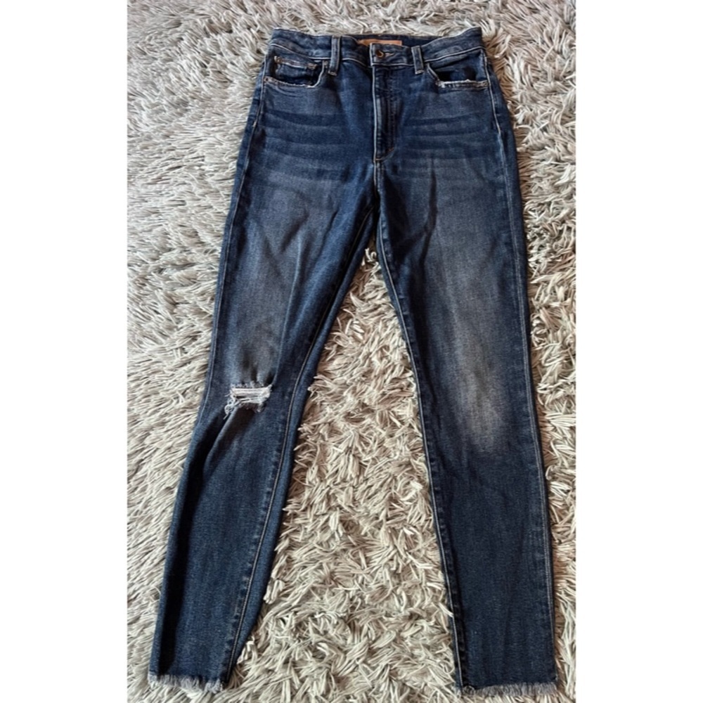 Bella 11” High Rise Skinny Ankle Jeans - Picture 2 of 9